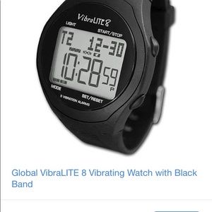 Vibralite 8 vibrating multi function watch